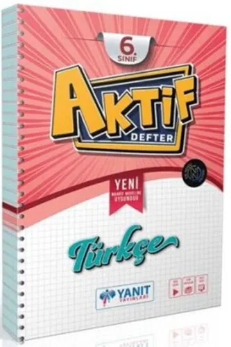 Yanıt Yayınları 6. Sınıf Türkçe Aktif Defter