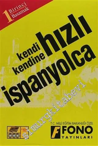 Kendi Kendine Hızlı İspanyolca 1. Basamak (2 Kitap + 2 Cd) -