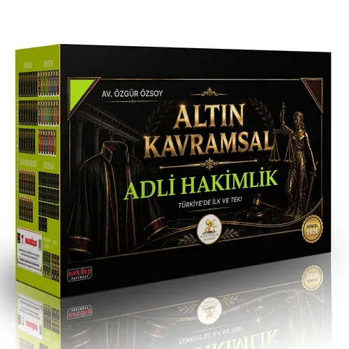 Savaş Yayınları 2026 HUKAL Altın Kavramsal Adli Hakimlik Seti