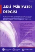 Adli Psikiyatri Dergisi – Cilt:1 Sayı:2 Nisan 2004 1