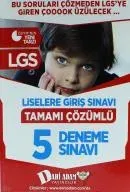 DAHİ ADAM LGS TAMAMI ÇÖZÜMLÜ 5 DENEME SINAVI