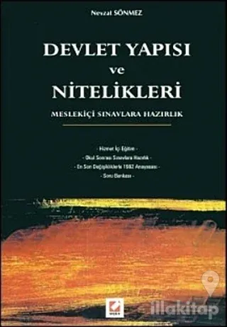 Devlet Yapısı ve Nitelikleri - Meslek İçi Sınavlara Hazırlık