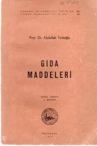 Gıda Maddeleri