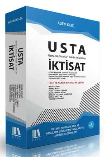 Usta İktisat Uzmanlık Sınavları Teknik Anlatımları