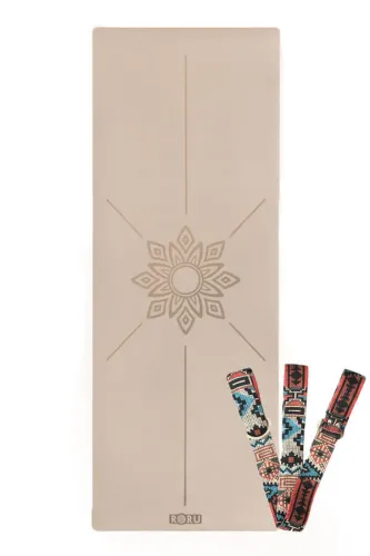 Sun Series Kaydırmaz 4.5mm Yoga Matı-Sütlü Kahve