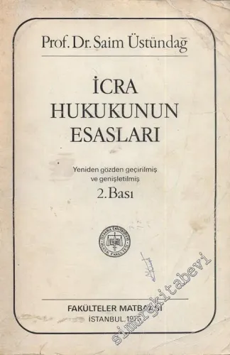 İcra Hukukunun Esasları -