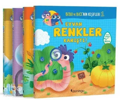 Ufak Ufak Bilim Seti - 4 Kitap Takım