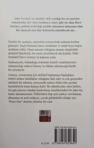 Peter Pan Ölmeli John Verdon Koridor Yayıncılık