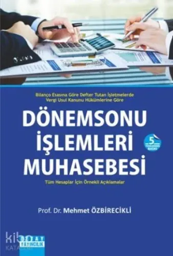 Dönemsonu İşlemleri Muhasebesi
