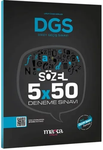 Marka Yayınları 2024 DGS Sözel 5x50 Deneme PDF Çözümlü