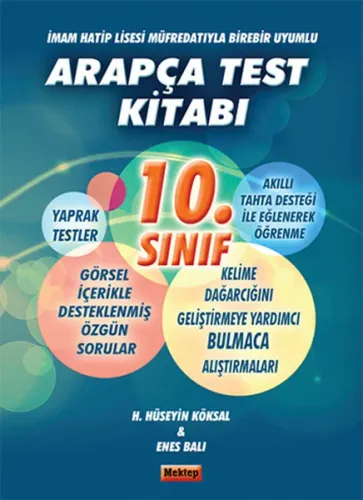 10.Sınıf Arapça Test Kitabı