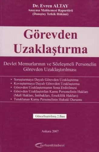 Görevden Uzaklaştırma