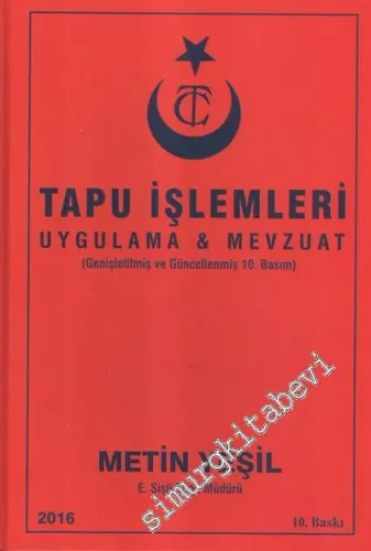 Tapu İşlemleri: Uygulama ve Mevzuat -        2016