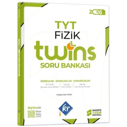 2026 TYT Twins Fizik Soru Bankası KR Akademi Yayınları
