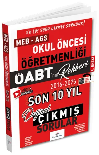 Dizgi Kitap Yayınları 2026 ÖABT MEB-AGS'nin Rehberi Okul Öncesi Öğretm