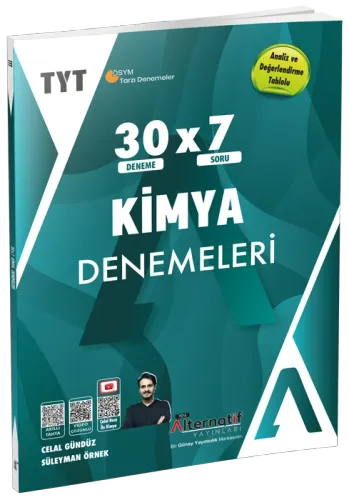 TYT 30*7 KİMYA BRANS DENEMELERİ