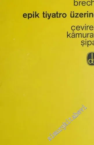 Epik Tiyatro Üzerine -        1964