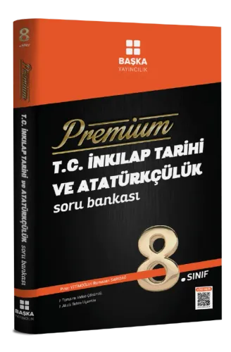 Başka 8. Sınıf T.C. İnkilap Tarihi ve Atatürkçülük Premium Soru Bankası