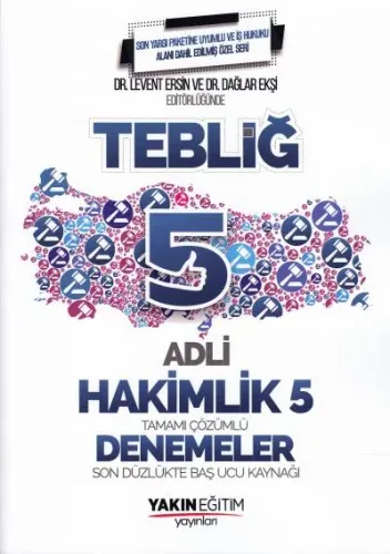 Adli Hakimlik 5 Denemeler