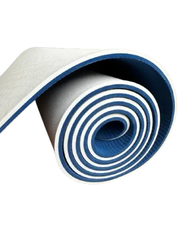 MantaRay Studio Series Grey-Navy Blue-6mm Yoga ve Pilates Matı