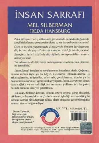 İnsan Sarrafı Mel Silberman Sistem Yayıncılık %51 indirimli