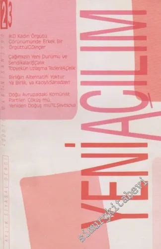 Yeni Açılım - Aylık Siyasal Dergi - Sayı: 23      Haziran