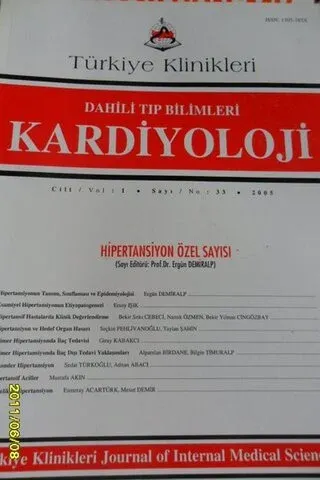 Dahili Tıp Bilimleri Kardiyoloji 2005 / 33