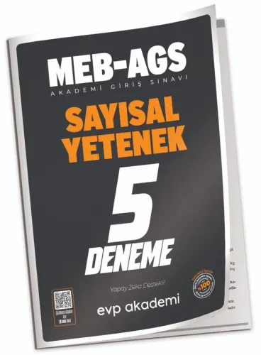 EVP Akademi 2025 MEB-AGS Sayısal Yetenek 5 Deneme Çözümlü