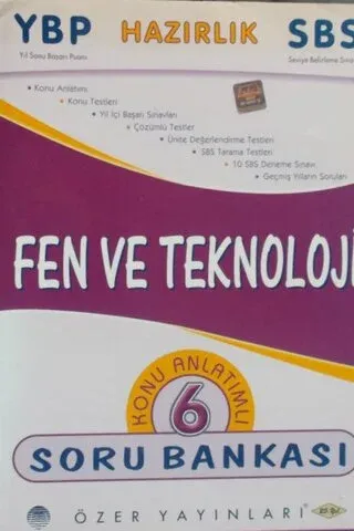 Fen ve Teknoloji 6. Sınıf Konu Anlatımlı ve Soru Bankası
