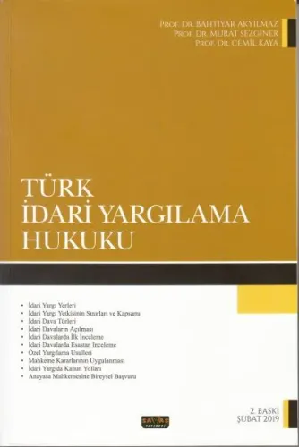 Türk İdari Yargılama Hukuku