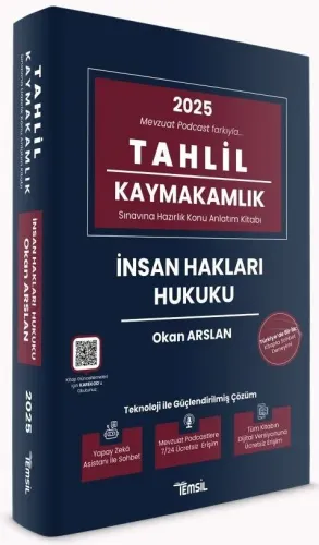TAHLİL İnsan Hakları ve Demokratikleşme Konu Anlatım Kitabı