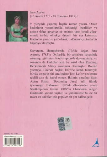 Aşk ve Gurur Jane Austen Alter %46 indirimli