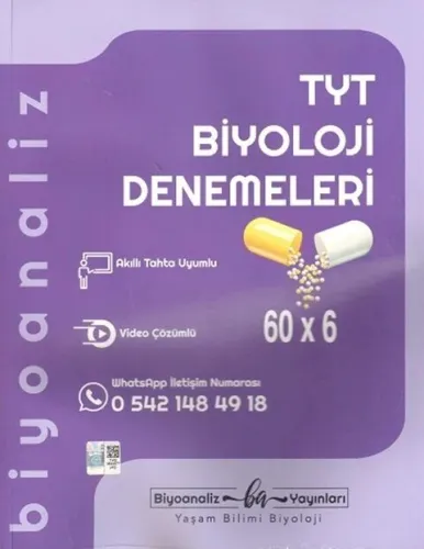 BİYOANALİZ TYT DENEME BİYOLOJİ - 2027