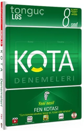 Tonguç Akademi 8. Sınıf LGS Fen Bilimleri KOTA Denemeleri
