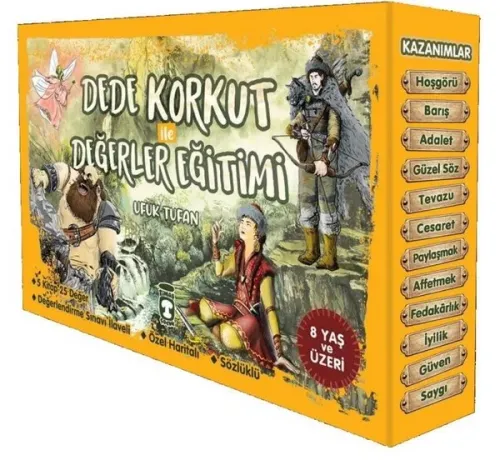 Dede Korkut İle Değerler Eğitimi Set (5 Kitap)
