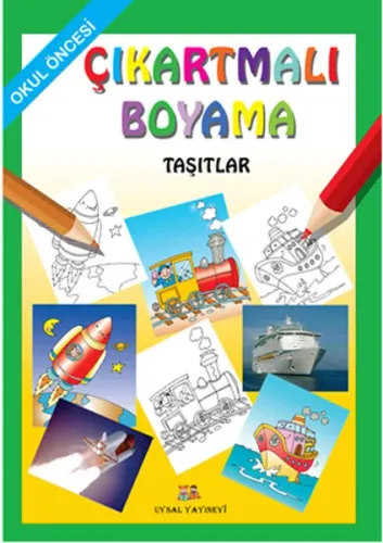 Çıkartmalı Boyama -Taşıtlar