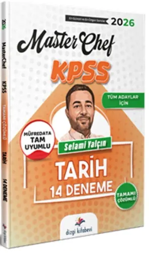 Dizgi Kitap Yayınları 2026 Tüm Adaylar İçin MasterChef KPSS Tarih Tama