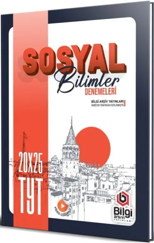BİLGİ ARŞİVİ TYT DENEME 20*25 SOSYAL BLM. - 2027
