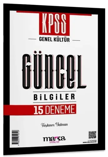 Marka Yayınları 2026 KPSS Güncel Bilgiler 15 Deneme Çözümlü
