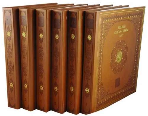 Braille Kuranı Kerim 6 Cilt Kutulu