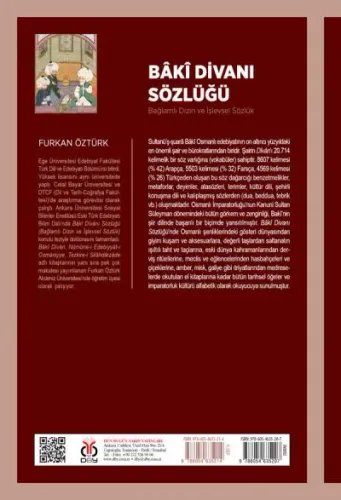 Bakî Divanı Sözlüğü (2 cilt) Furkan Öztürk Bakî Divanı Sözlüğü (2 cilt) Furkan Öztürk