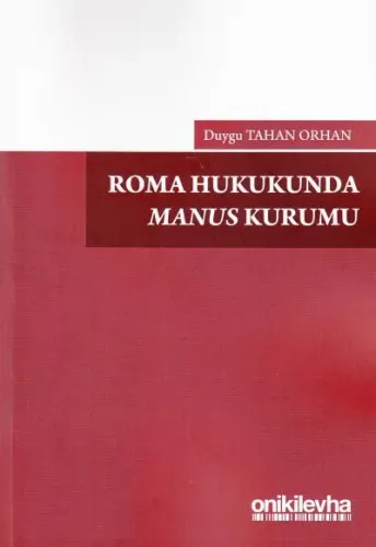 Roma Hukukunda Manus Kurumu