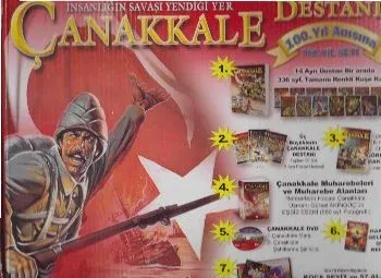 Çanakkale Destanı 100. Yıl Seti