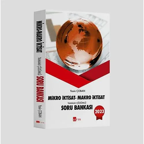 Akfon Yayınları Mikro İktisat Makro İktisat Tamamı Çözümlü Soru Bankası