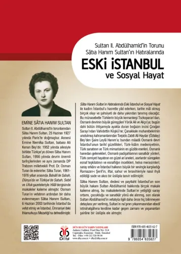 Sultan II. Abdülhamid'in Torunu Satıa Hanım Sultan'ın Hatıralarında ES