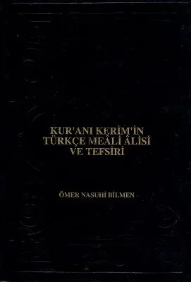 Kur'anı Kerim'in Türkçe Meali Alisi ve Tefsiri 8 Cilt Takım