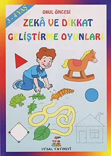 Okul Öncesi Zeka ve Dikkat Geliştirme Oyunları (3-4 Yaş )
