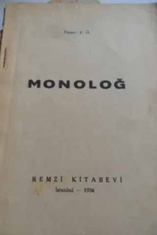 Monoloğ