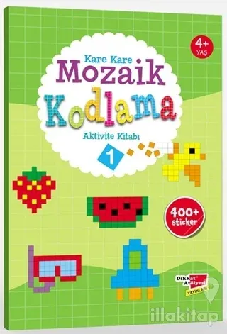 Kare Kare Mozaik Kodlama Aktivite Kitabı 1