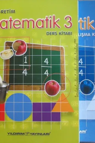 Matematik 3 Ders Kitabı+Çalışma Kitabı